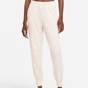 White Nike Yoga Joggers, Medium